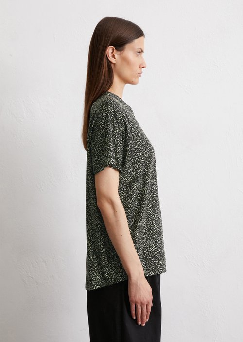 Regular jersey blouse — Black