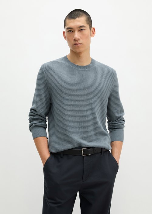 Regular-fit sweater — Black Pepper