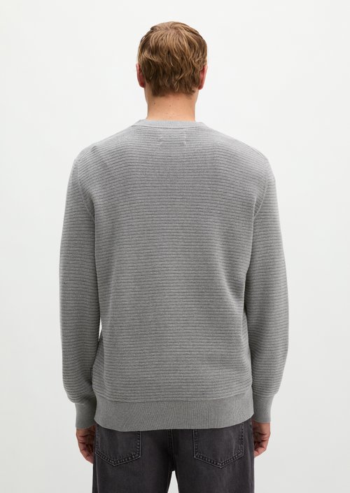 Regular-fit sweater — Cloudy Grey Melange