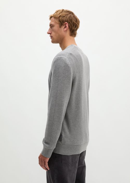 Regular-fit sweater — Cloudy Grey Melange