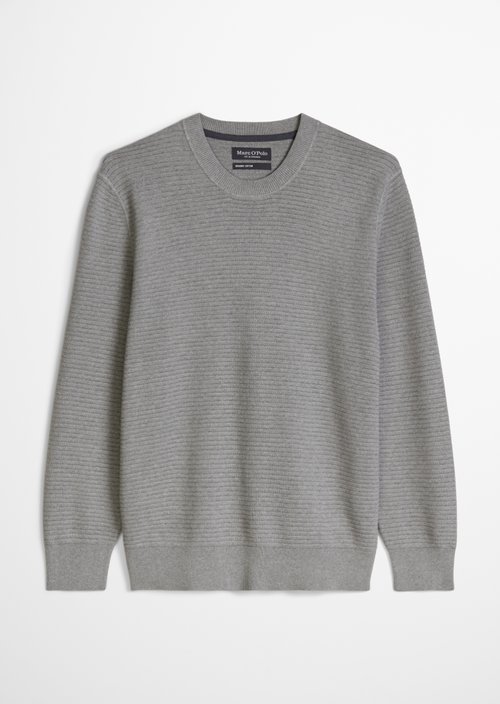 Regular-fit sweater — Cloudy Grey Melange