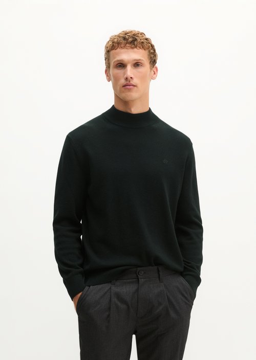 Regular-fit sweater — Black