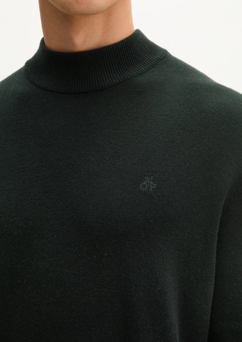 Regular-fit sweater — Black