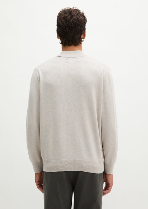 Regular-fit sweater — Linen Beige