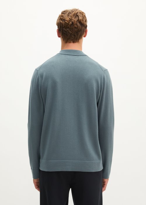 Regular-Fit Knit Polo Shirt — Skipping Stone