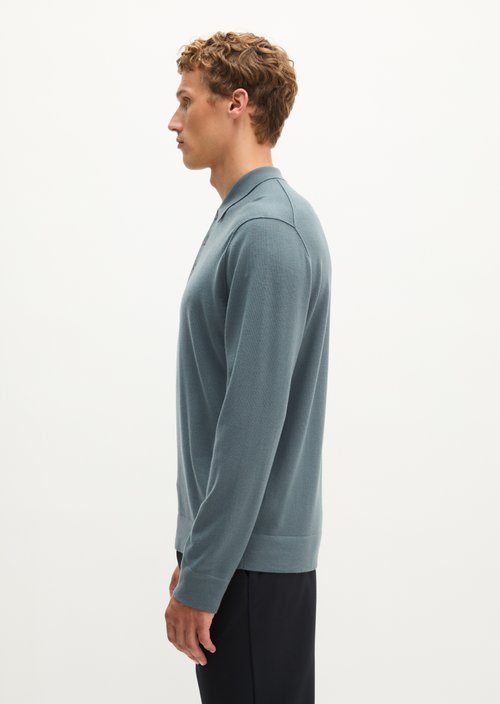 Regular-Fit Knit Polo Shirt — Skipping Stone