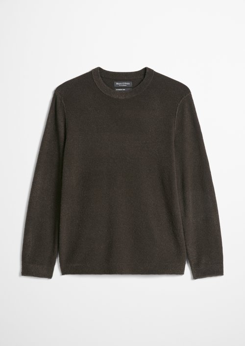 Regular-Fit Bouclé Sweater — Wooden Earth
