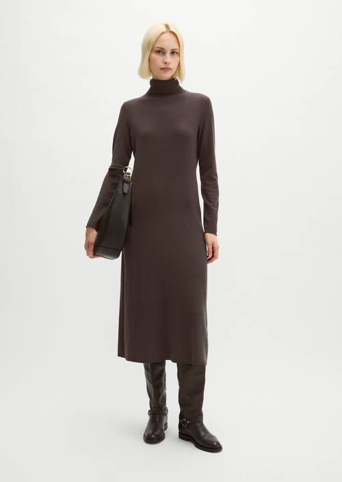 slim knit dress Slim-Fit Turtleneck made from a soft virgin wool blend rixo-dresses