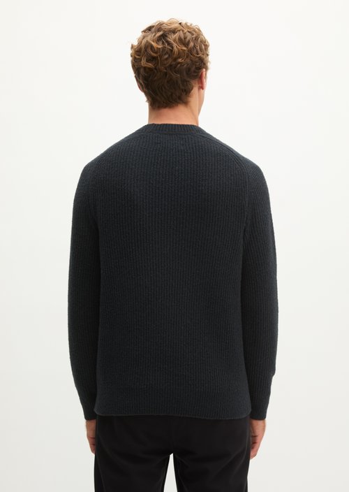 Regular-fit sweater — Black