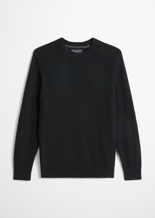 Regular-fit sweater — Black