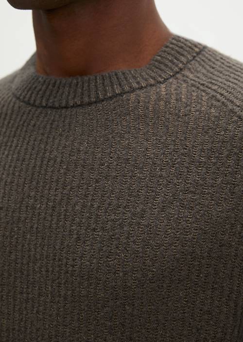 Pullover regular Wooden Earth in Detailansicht