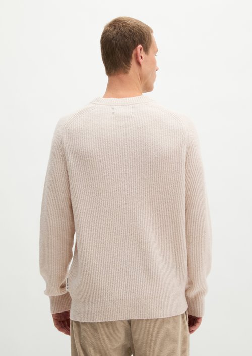 Regular-fit sweater — Linen Beige