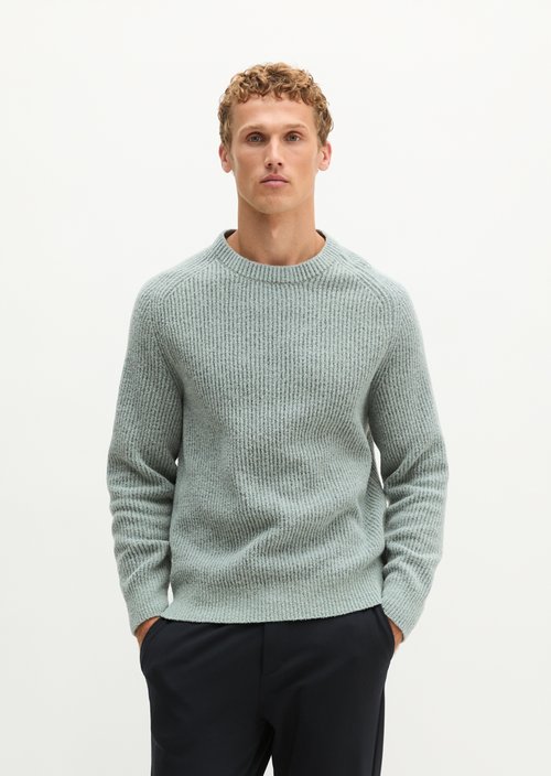 Regular-fit sweater — Faded Mint