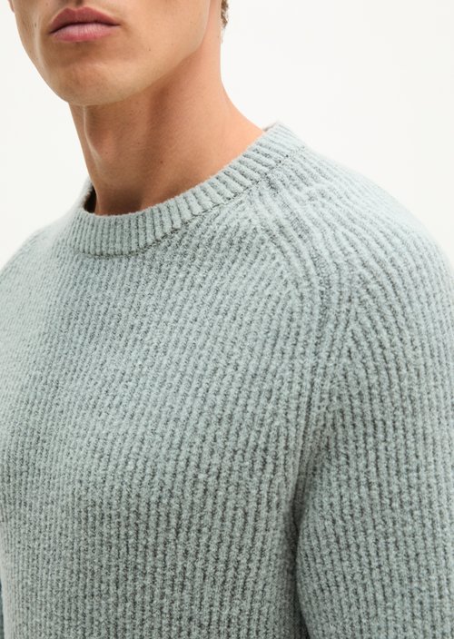 Regular-fit sweater — Faded Mint
