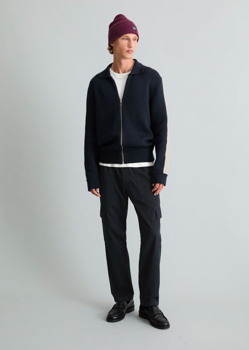 Sune Regular Cargo Pants — Dark Navy
