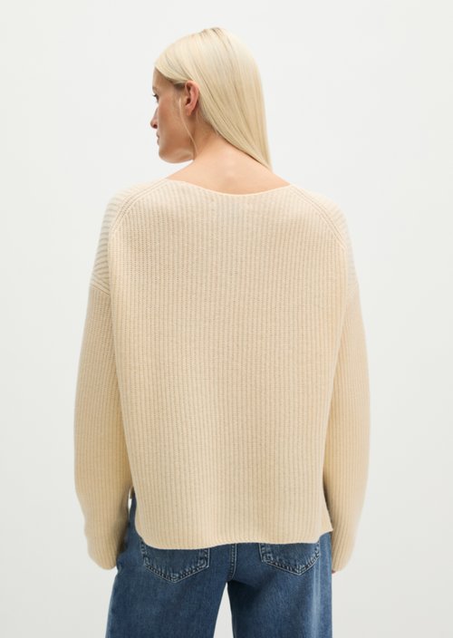 Loose-fitting knit sweater — Smokey Sands