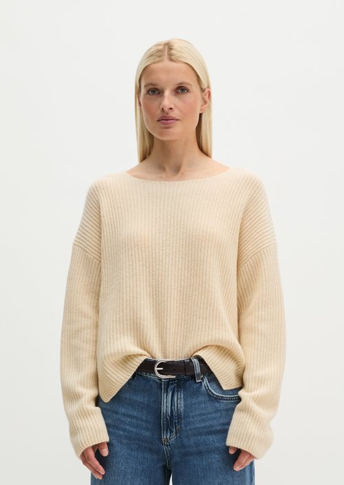 Loose-fitting knit sweater — Smokey Sands