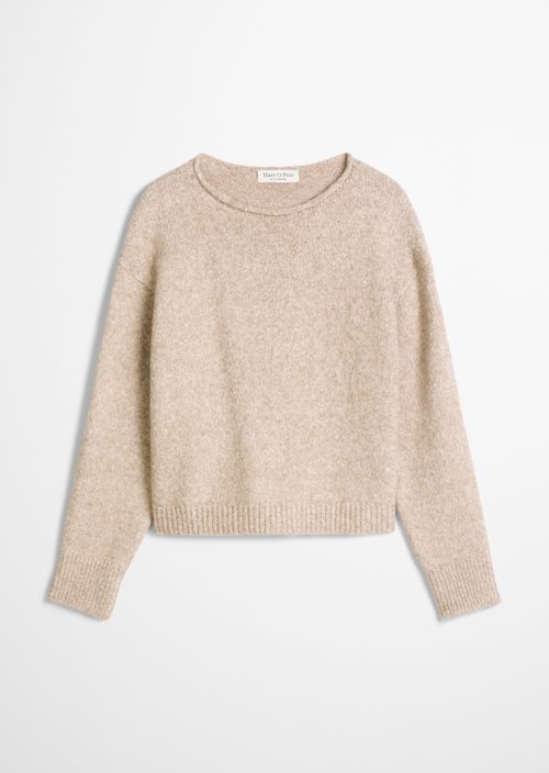 Loose-fitting sweater — Light Brown