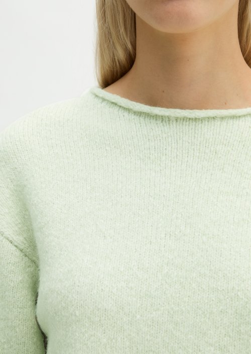 Loose-fitting sweater — Light Green