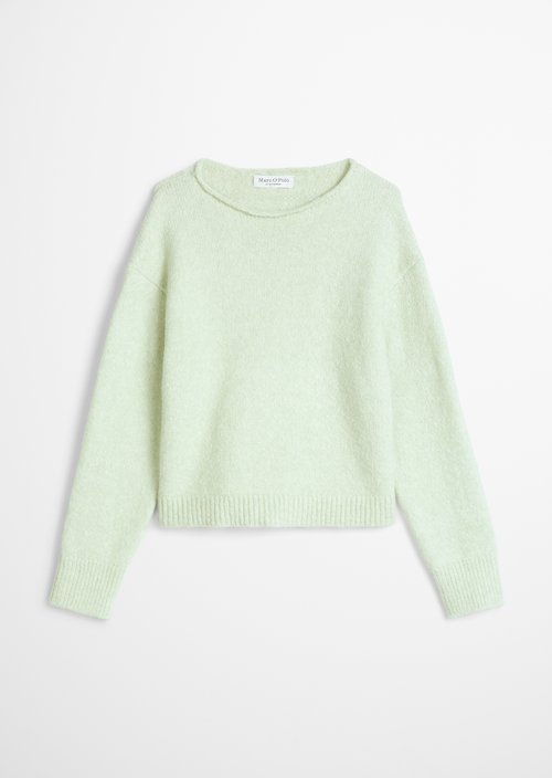 Loose-fitting sweater — Light Green