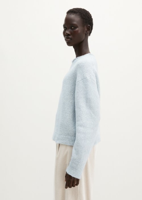 Loose-fitting sweater — Light Blue