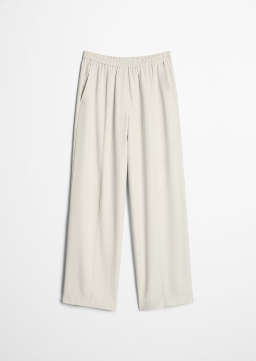 Barrel pull-on pants — Natural