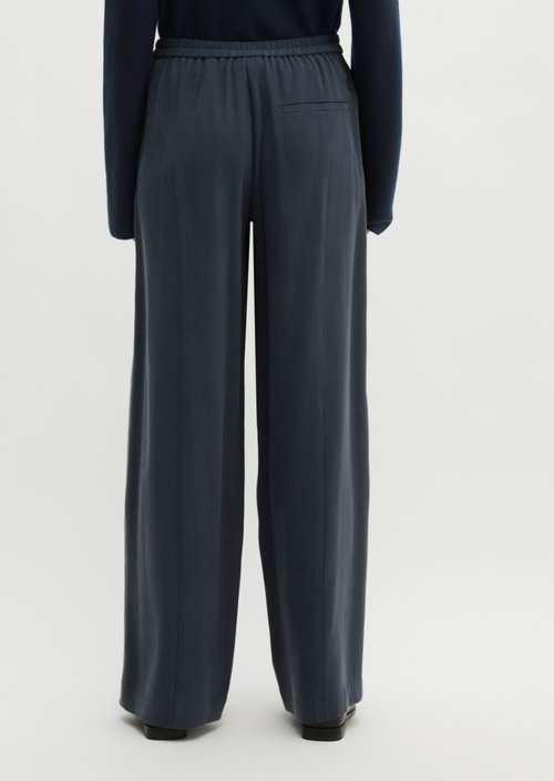 Barrel pull-on pants — Martime Blue