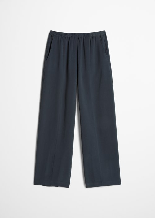 Barrel pull-on pants — Martime Blue