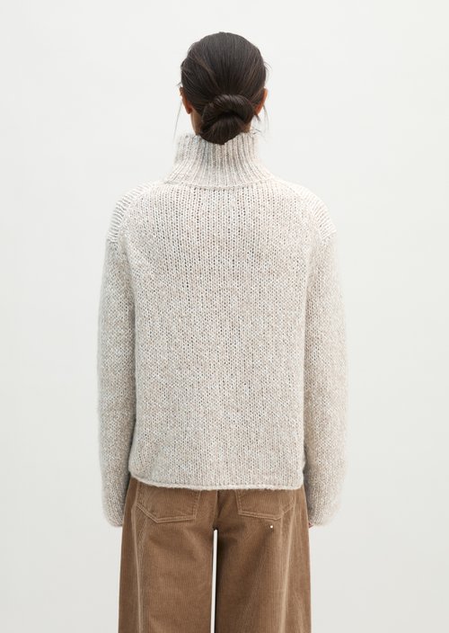 Loose-fitting sweater — Light Brown