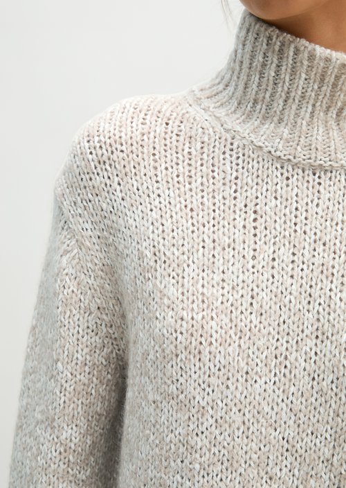 Loose-fitting sweater — Light Brown