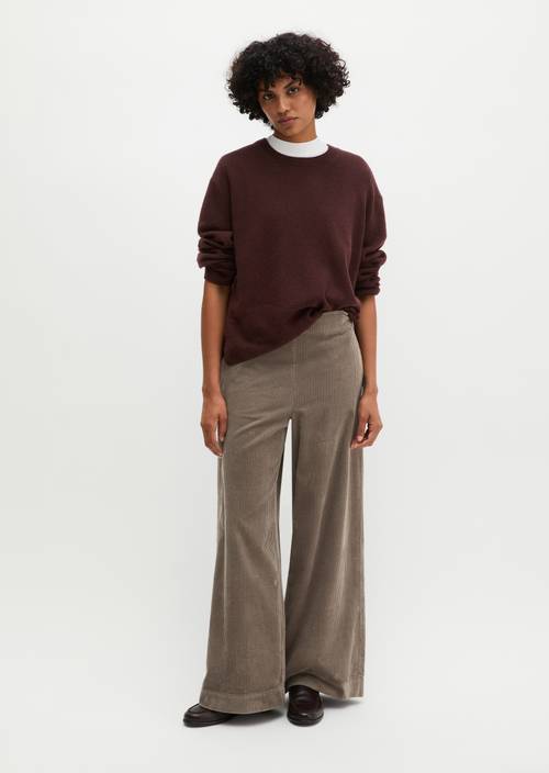 Pull-On-Pants large Stone Taupe en vue de face