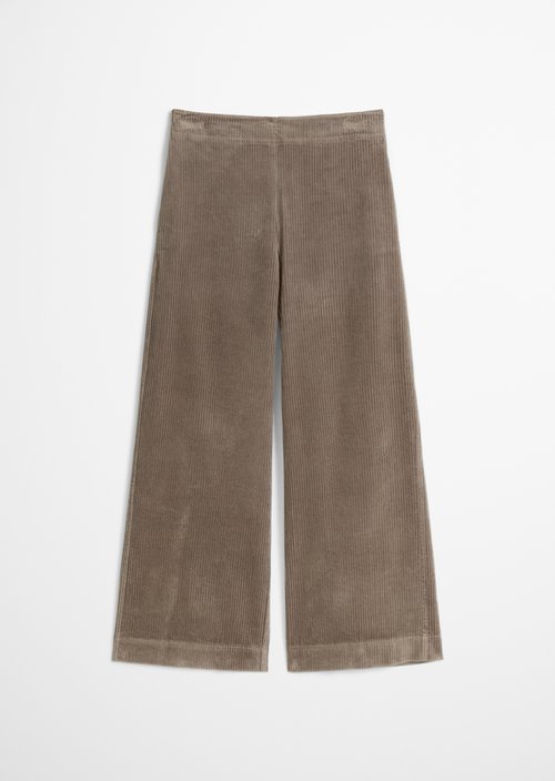 Pull-on pants wide — Stone Taupe
