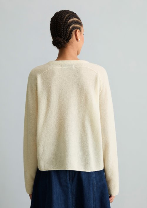 Oversized sweater — White Blush