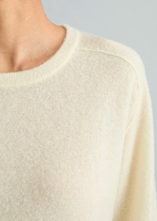 Oversized sweater — White Blush