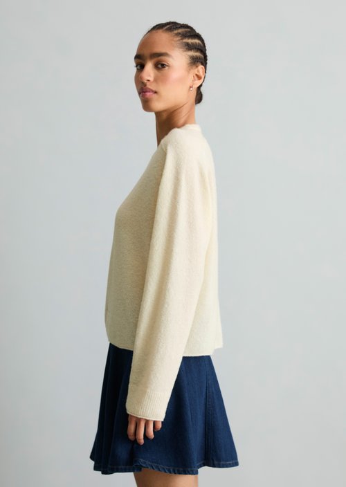 Oversized sweater — White Blush