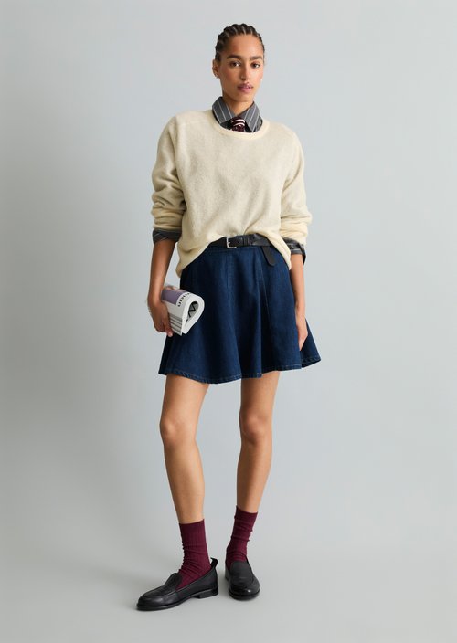 Oversized sweater — White Blush