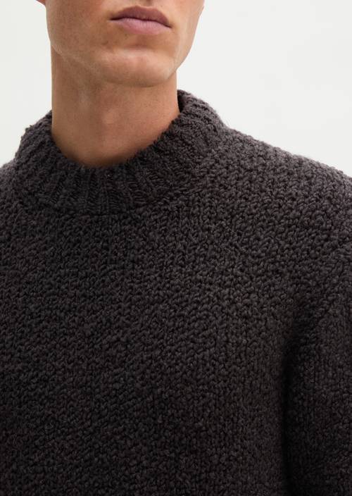 Pullover oversized Wooden Earth in Detailansicht