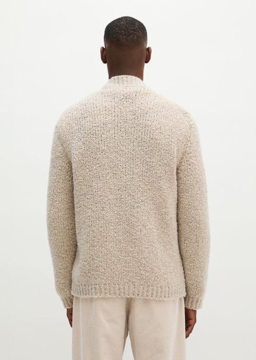 Oversized Sweater — Medium Beige Melange
