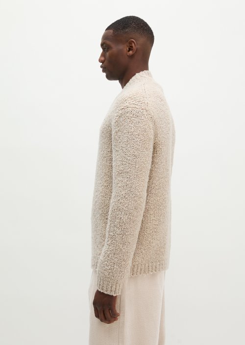 Oversized Sweater — Medium Beige Melange