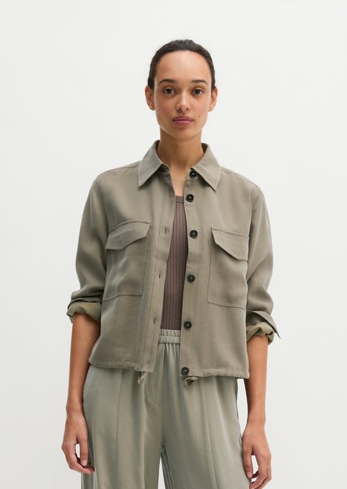 Overshirt regular — Stone Taupe