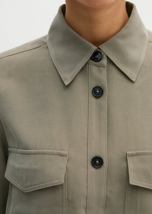 Overshirt regular — Stone Taupe