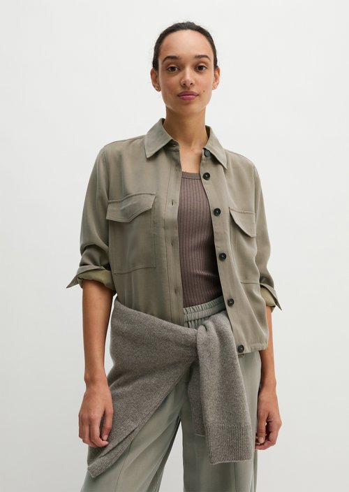 Overshirt regular — Stone Taupe
