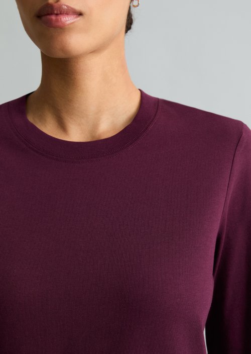 Basic Long-Sleeve Shirt, Regular Fit — Mahagony Jam