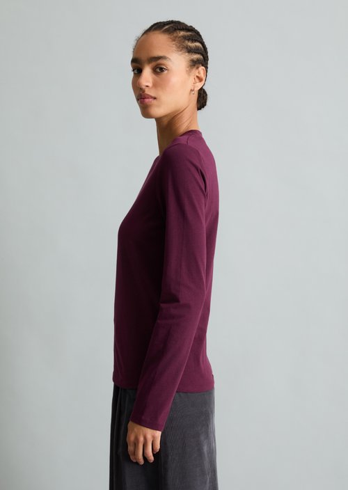 Basic Long-Sleeve Shirt, Regular Fit — Mahagony Jam