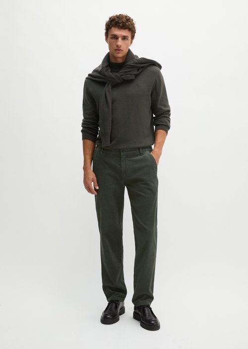 Cord Pants, Model Mads Jogger, Regular Fit — Copley Brown