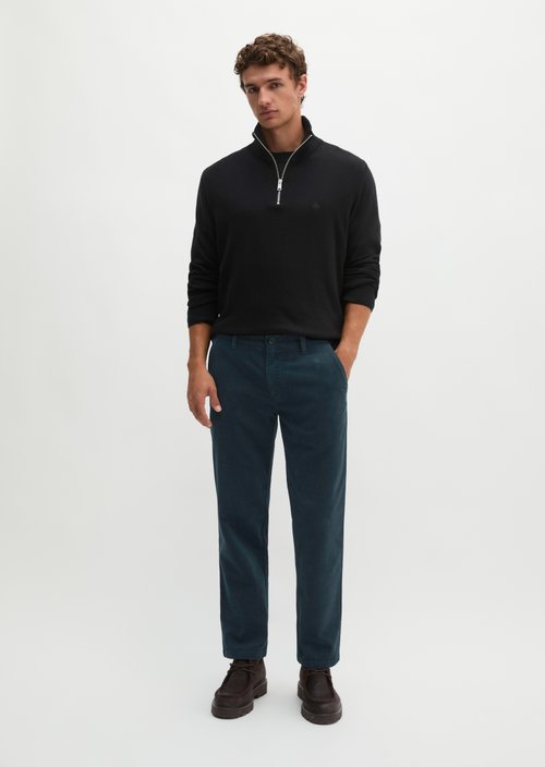 Cord Pants, Model Mads Jogger, Regular Fit — Peppercorn Grey