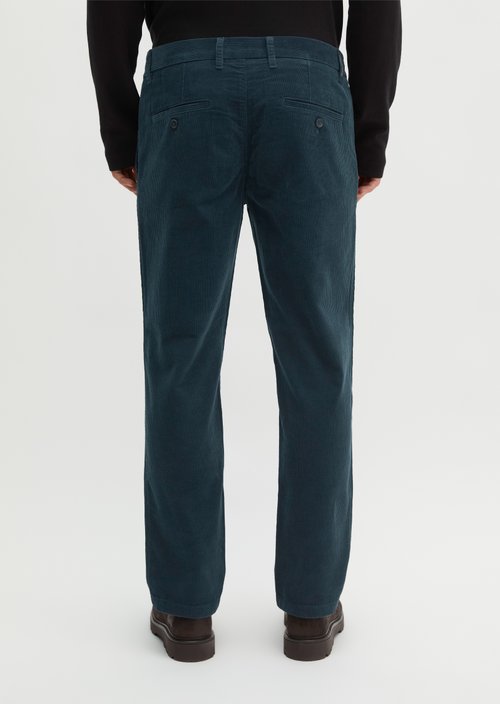 Cord Pants, Model Mads Jogger, Regular Fit — Peppercorn Grey