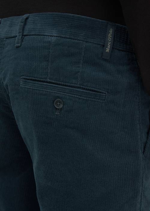 Cord Pants, Model Mads Jogger, Regular Fit Peppercorn Grey in detail view