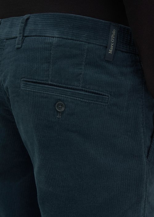 Cord Pants, Model Mads Jogger, Regular Fit — Peppercorn Grey