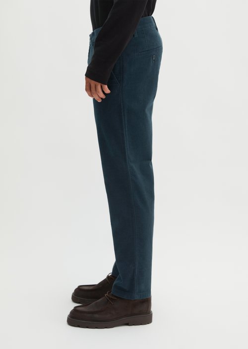 Cord Pants, Model Mads Jogger, Regular Fit — Peppercorn Grey